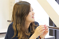 川上 恵里佳さん(光松ゼミ/2年)