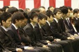 ２０１４年名古屋経済大学　入学式　学生