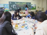 牛乳パックがステキなカメラに大変身！」（短期大学部保育科）