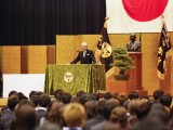 ２０１５年 名経大 佐々木学長　挨拶