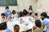 「身近なものでエコおもちゃを作ろう♪」（短期大学部保育科）