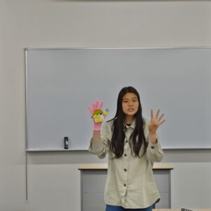 手遊びとシアターの発表会をしました！