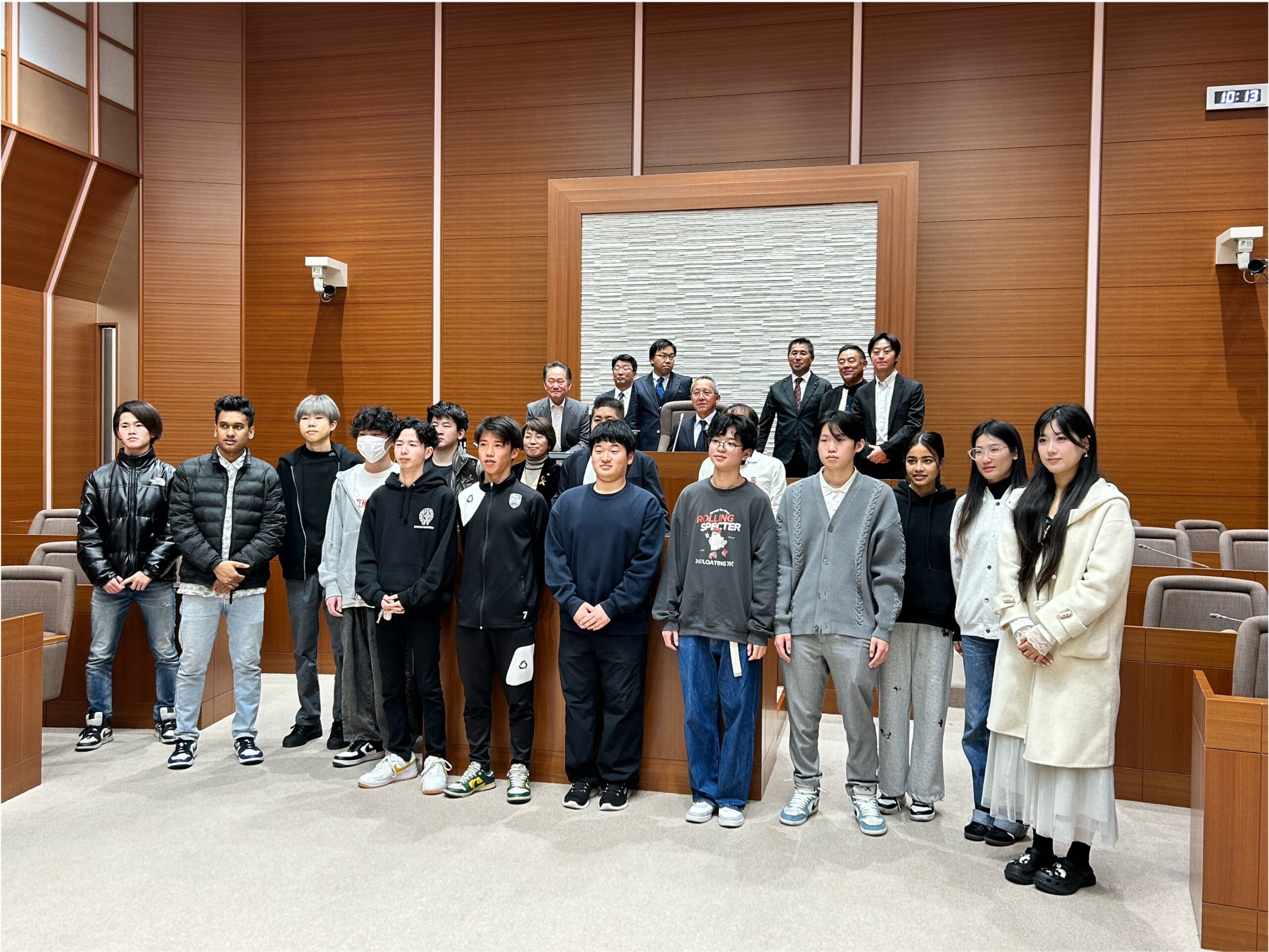 犬山市議会 議場見学の報告（経済学部1年生・11月18日）